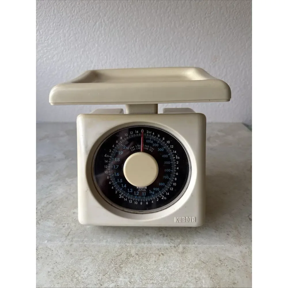 Vintage Kubota Japan kitchen Scale